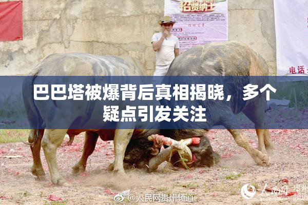 巴巴塔被爆背后真相揭晓，多个疑点引发关注