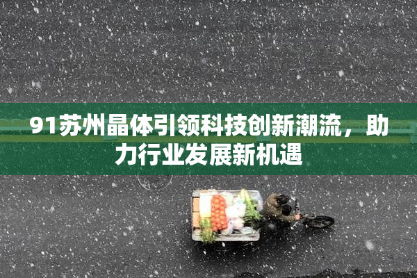 91苏州晶体引领科技创新潮流，助力行业发展新机遇