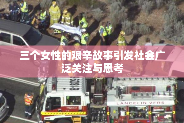 三个女性的艰辛故事引发社会广泛关注与思考