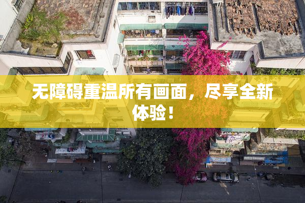 无障碍重温所有画面，尽享全新体验！