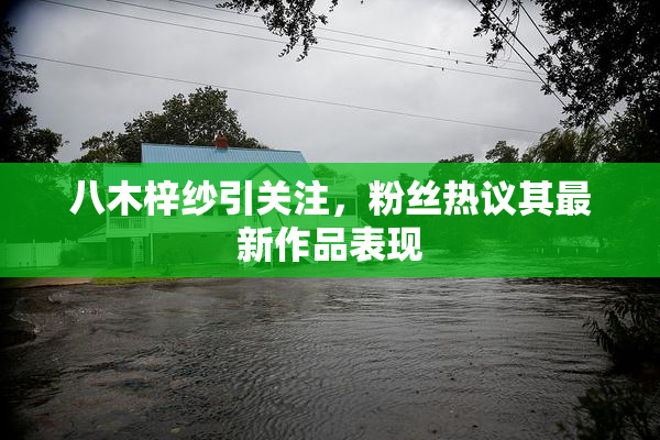八木梓纱引关注，粉丝热议其最新作品表现