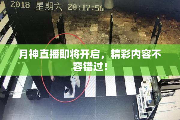 月神直播即将开启，精彩内容不容错过！