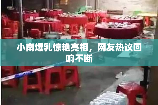 小南爆乳惊艳亮相，网友热议回响不断