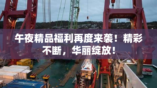 午夜精品福利再度来袭！精彩不断，华丽绽放！