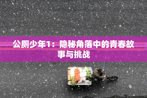 公厕少年1：隐秘角落中的青春故事与挑战