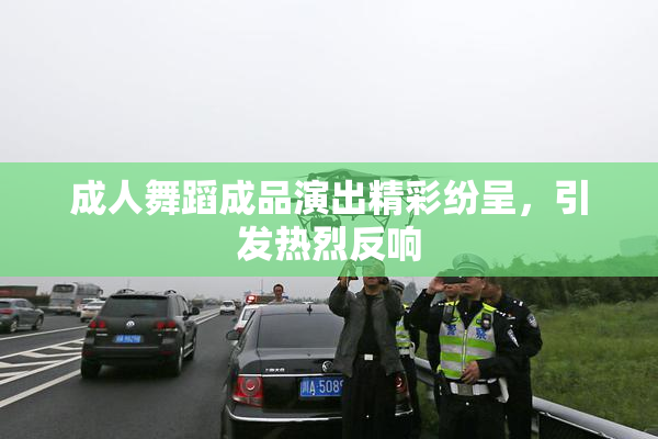 成人舞蹈成品演出精彩纷呈，引发热烈反响
