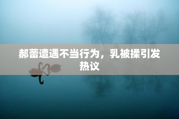 郝蕾遭遇不当行为，乳被揉引发热议