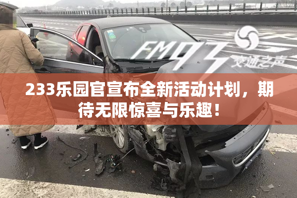 233乐园官宣布全新活动计划，期待无限惊喜与乐趣！