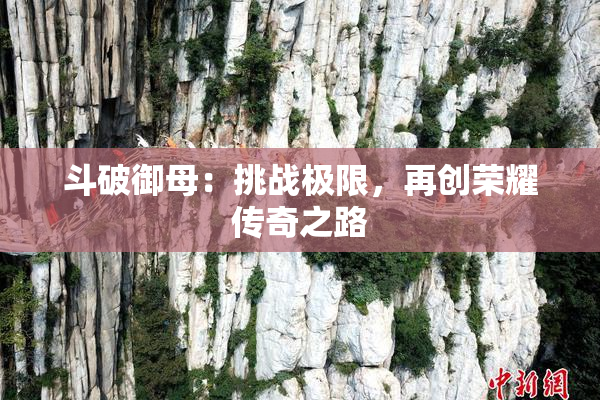 斗破御母：挑战极限，再创荣耀传奇之路