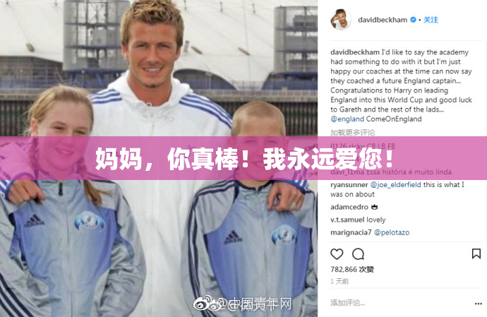 妈妈，你真棒！我永远爱您！