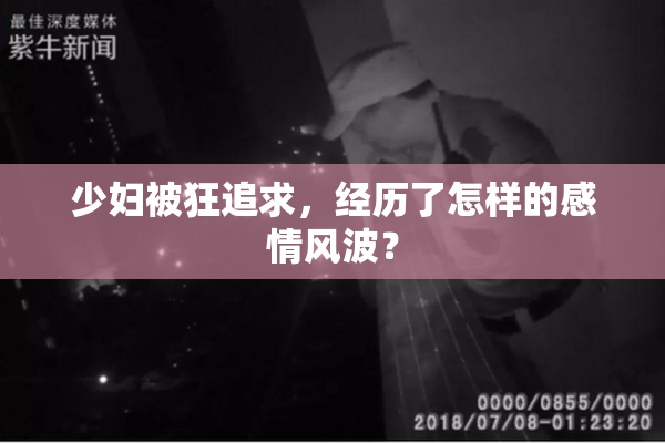 少妇被狂追求，经历了怎样的感情风波？