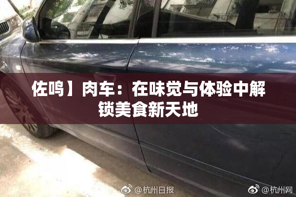 佐鸣】肉车：在味觉与体验中解锁美食新天地