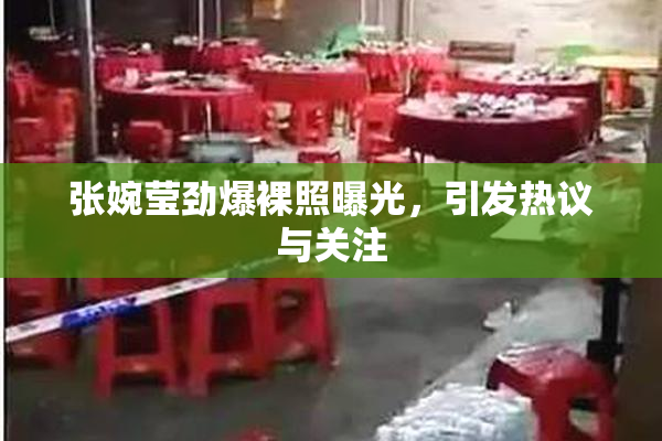 张婉莹劲爆裸照曝光，引发热议与关注
