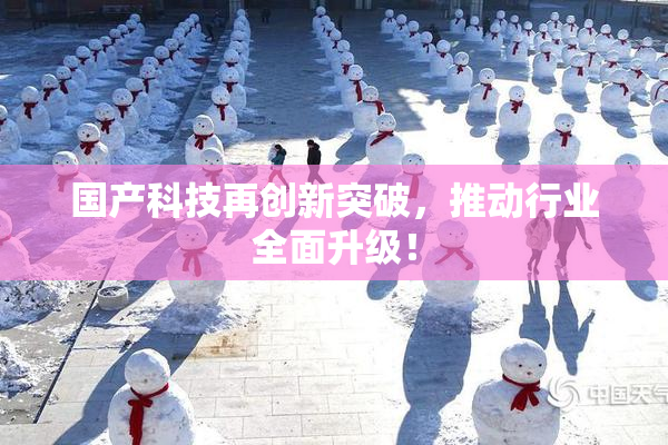 国产科技再创新突破，推动行业全面升级！