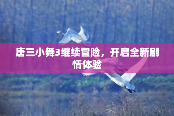 唐三小舞3继续冒险，开启全新剧情体验