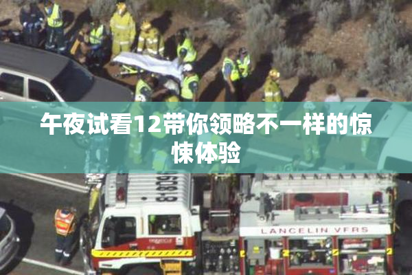 午夜试看12带你领略不一样的惊悚体验