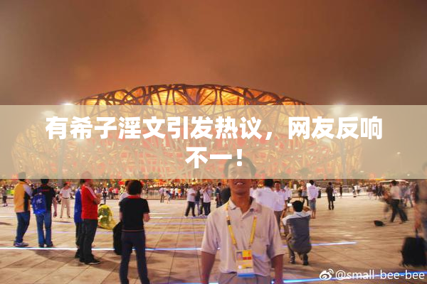 有希子淫文引发热议，网友反响不一！