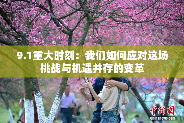 9.1重大时刻：我们如何应对这场挑战与机遇并存的变革
