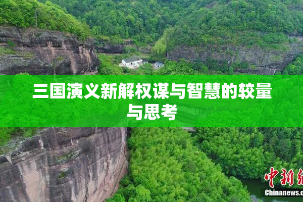 三国演义新解权谋与智慧的较量与思考
