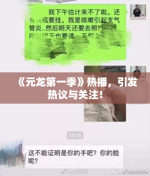 《元龙第一季》热播，引发热议与关注！