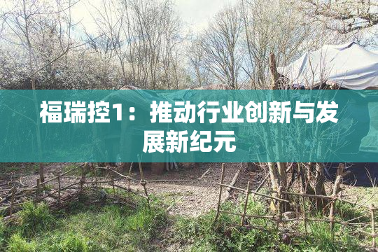 福瑞控1：推动行业创新与发展新纪元