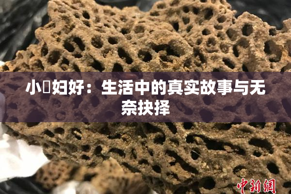小婬妇好：生活中的真实故事与无奈抉择