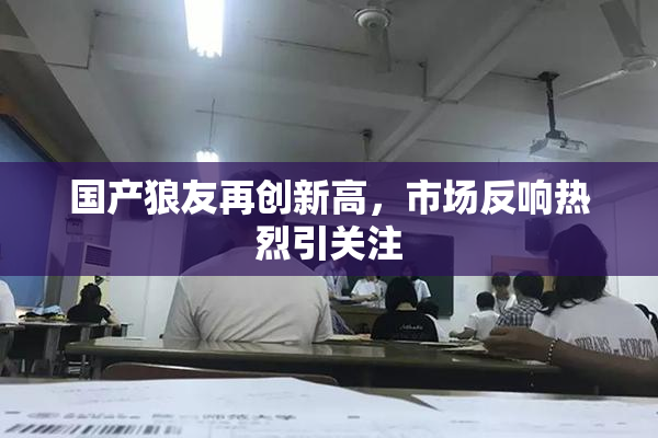 国产狼友再创新高，市场反响热烈引关注