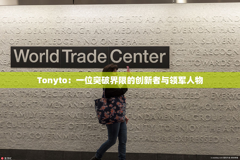 Tonyto：一位突破界限的创新者与领军人物