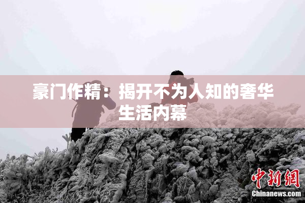 豪门作精：揭开不为人知的奢华生活内幕