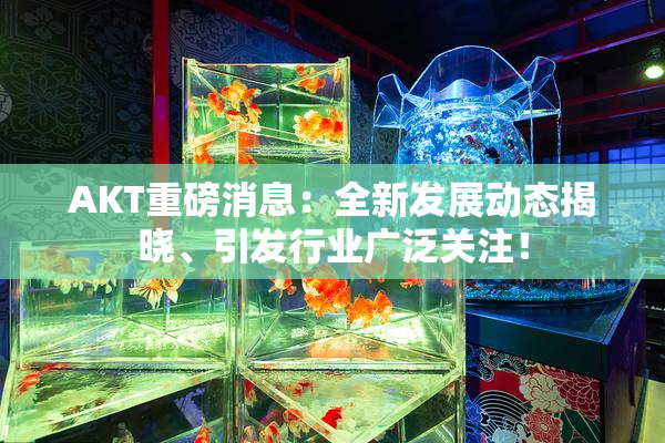 AKT重磅消息：全新发展动态揭晓、引发行业广泛关注！