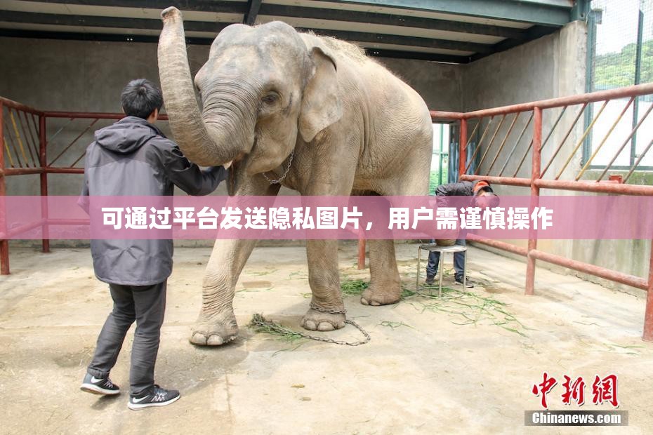 可通过平台发送隐私图片，用户需谨慎操作