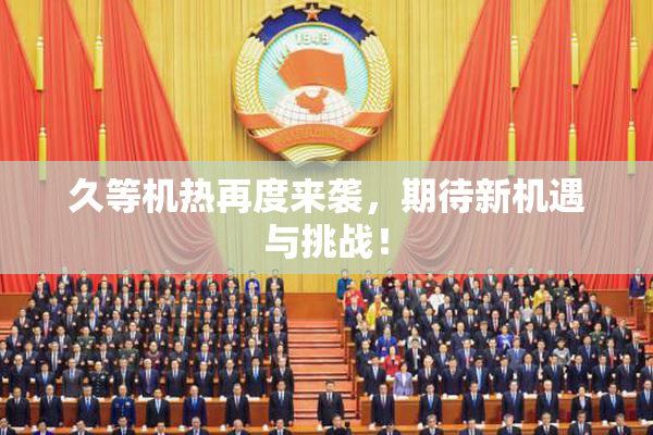 久等机热再度来袭，期待新机遇与挑战！