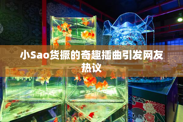 小Sao货撅的奇趣插曲引发网友热议