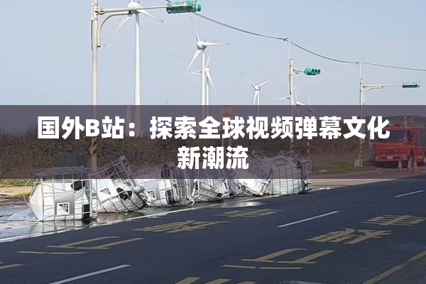 国外B站：探索全球视频弹幕文化新潮流