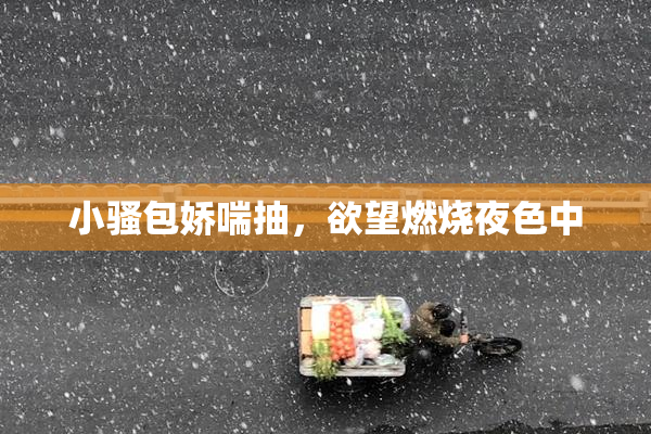 小骚包娇喘抽，欲望燃烧夜色中