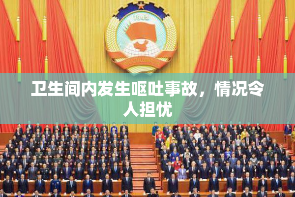 卫生间内发生呕吐事故，情况令人担忧