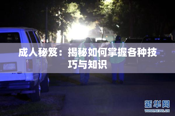 成人秘笈：揭秘如何掌握各种技巧与知识