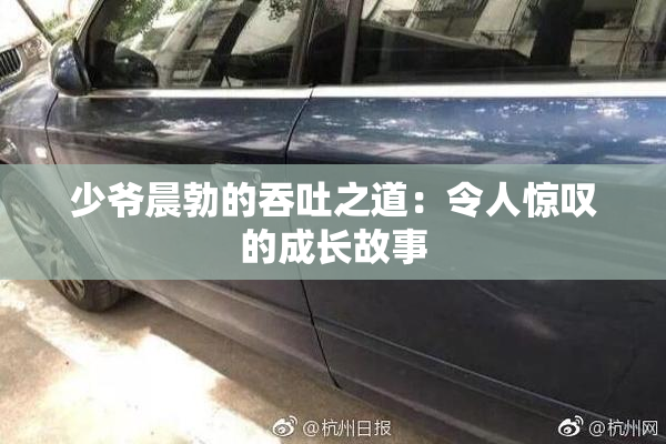 少爷晨勃的吞吐之道：令人惊叹的成长故事