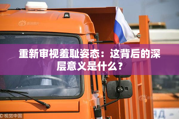 重新审视羞耻姿态：这背后的深层意义是什么？
