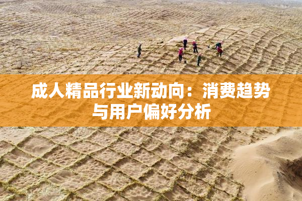 成人精品行业新动向：消费趋势与用户偏好分析