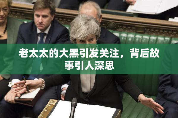 老太太的大黑引发关注，背后故事引人深思