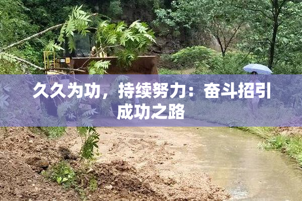 久久为功，持续努力：奋斗招引成功之路