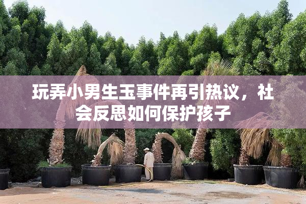 玩弄小男生玉事件再引热议，社会反思如何保护孩子