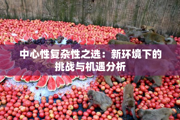 中心性复杂性之选：新环境下的挑战与机遇分析