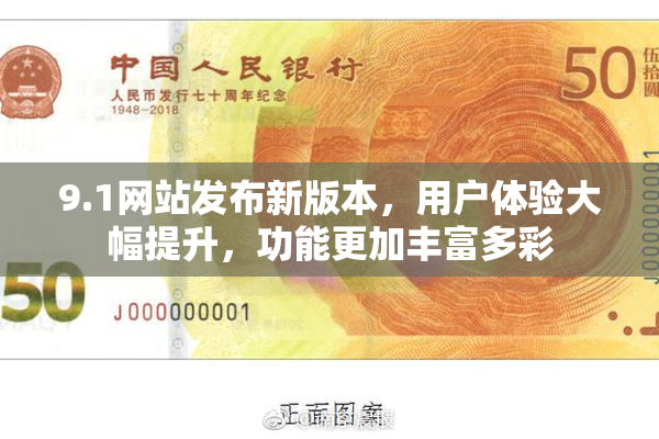 9.1网站发布新版本，用户体验大幅提升，功能更加丰富多彩