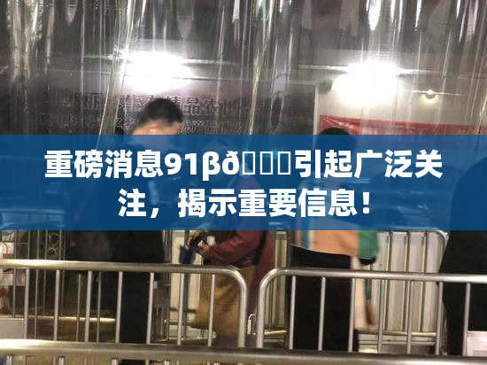 重磅消息91β🍆引起广泛关注，揭示重要信息！