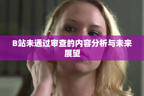 B站未通过审查的内容分析与未来展望