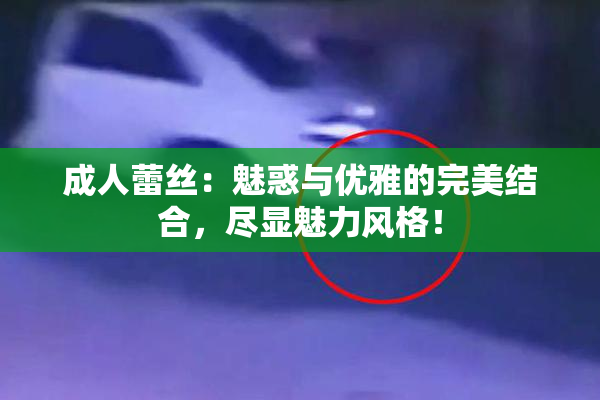 成人蕾丝：魅惑与优雅的完美结合，尽显魅力风格！