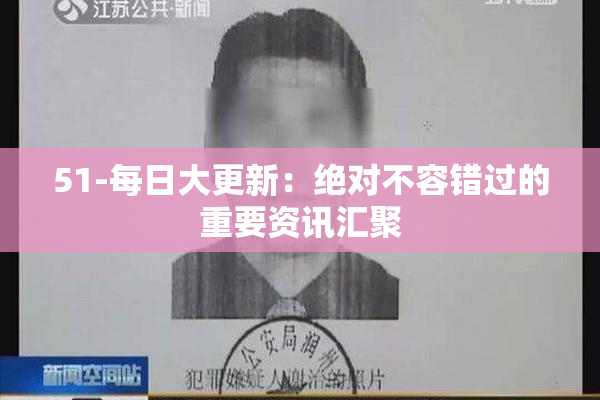 51-每日大更新：绝对不容错过的重要资讯汇聚