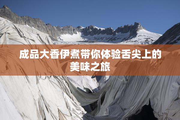 成品大香伊煮带你体验舌尖上的美味之旅